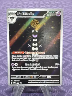 Pokemon SV Promo Card Gothitelle 211 NM Illustration Rare Holo 2025 TCG - Image 1