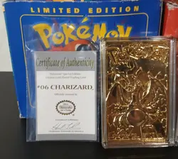 1999 Burger King Gold-Plated Pokemon Card Set Of 4 (Out Of 6) - Image 2