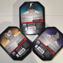 Pokemon Cards TCG Darkai, Tyranitar, Slaking Triple Whammy Tin Factory Sealed - Image 3