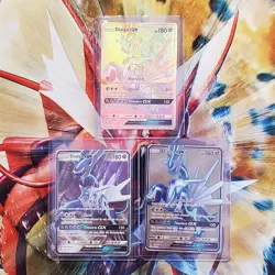 Dialga GX - Secret Rare + Full Art + Regular - Pokemon Cards - Lot #317 - Image 1