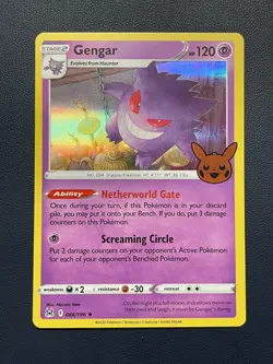 1x Gengar - Trick or Trade - Lost Origin 066/196 Stamped Promo Pokemon TCG Card - Image 1