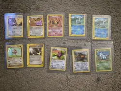 Lot Of 10 Vintage Pokemon Cards. Skyridge, 1st Edition Fossil, Base Set 2, Etc. - Image 2