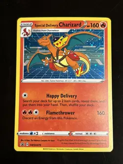 Special Delivery Charizard SWSH075 SWSH: Sword & Shield Promo Cards Holo - Image 1