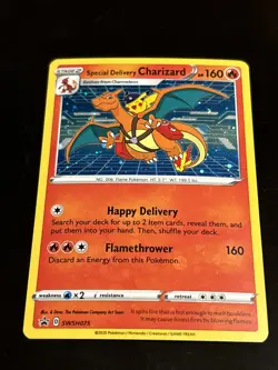 Special Delivery Charizard SWSH075 SWSH: Sword & Shield Promo Cards Holo - Image 2