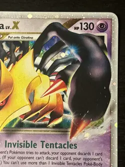 2008 Pokemon Cards: Platinum Rare Holo: Giratina Lv. X 124/127 Shiny Border Nm - Image 3