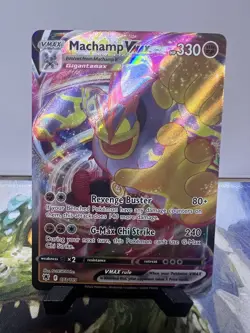 Pokemon TCG Machamp VMAX 073/189 Astral Radiance Full Art Ultra Rare Card (NM) - Image 1