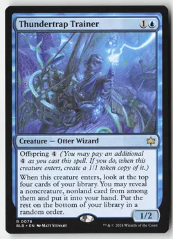 MTG - Thundertrap Trainer R Bloomburrow 78 LP-NM - Image 1
