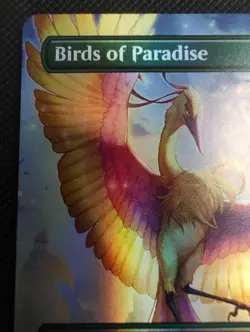 Birds of Paradise (Anime Borderless) Ravnica Remastered Foil - Image 2