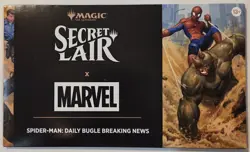 MTG Secret Lair x Marvel's Spider-Man: Daily Bugle Breaking News Non Foil Sealed - Image 1