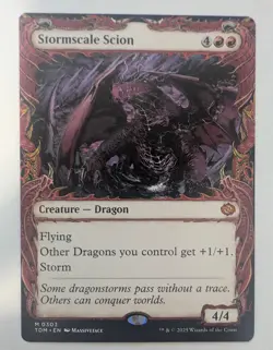 MTG | Stormscale Scion | Near Mint | Non-Foil Showcase - Image 1