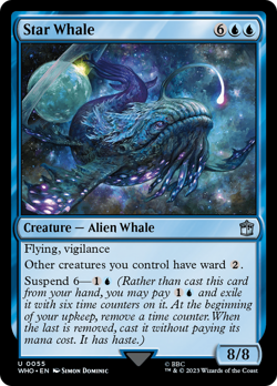 Star Whale #55 | Near Mint | Doctor Who Magic MTG - Image 1