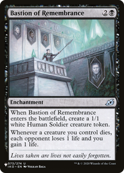 Bastion of Remembrance #73 | Near Mint | The List Magic MTG - Image 1