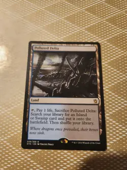 Polluted Delta Khans of Tarkir Regular - Image 1