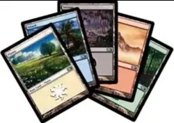 500 Basic Lands Magic The Gathering Lands - From Mixed Sets 100 Of Each Land - Image 1
