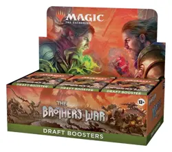 Magic the Gathering the Brothers' War Draft Booster Box - 36 Packs - Sealed - Image 2