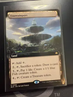 Fountainport (Extended Art) Bloomburrow, Non Foil - Image 1