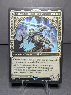 Halvar, God of Battle (Showcase) Kaldheim Regular - Image 1
