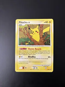 Pikachu lv. 15 DP16 Black Star Promo Pokemon TCG MP - Image 1