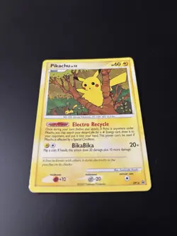 Pikachu lv. 15 DP16 Black Star Promo Pokemon TCG MP - Image 3