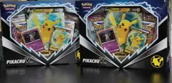 Pokemon TCG: Pikachu V Box - Lot of 2 Sealed - Fusion Strike + Brilliant Stars - Image 1