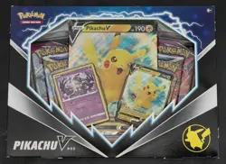 Pokemon TCG: Pikachu V Box - Lot of 2 Sealed - Fusion Strike + Brilliant Stars - Image 2