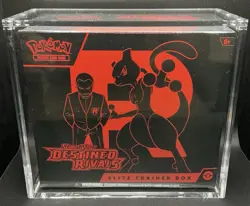 Destined Rivals Pokemon ETB with Acrylic Display Case New Magnetic Sealed - Image 1
