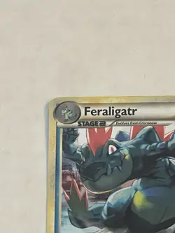 Pokemon TCG Feraligatr 20/123 HeartGold & SoulSilver Cosmos Holo Rare 2010 - Image 5