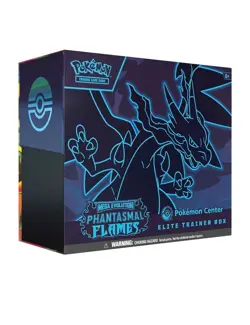 Mega Evolution-Phantasmal Flames Pokemon Center Elite Trainer Box PRESALE - Image 1