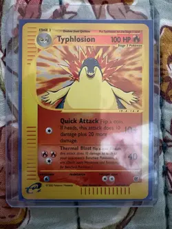 1x Typhlosion - 64/165 - Rare - Reverse Holo NM-Mint Pokemon G2 - Expedition - Image 1