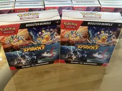 Pokemon TCG Scarlet & Violet Surging Sparks Booster Bundle 6 Pack [Sealed] - Image 1