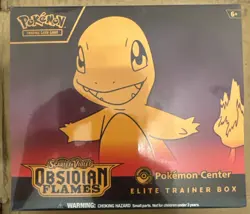 Pokemon TCG: Scarlet & Violet Obsidian Flames ETB - Pokemon Center SEALED BOX🔥 - Image 1