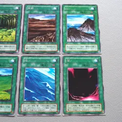 YuGiOh Wasteland Umi Sogen Forest Yami Mountain Field 6set LB-45 Japanese k997 - Image 3