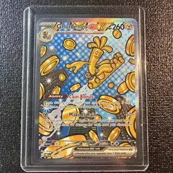 Pokemon Gholdengo EX TCG Prismatic Evolutions Card 164/131 NM Condition - Image 1