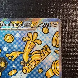 Pokemon Gholdengo EX TCG Prismatic Evolutions Card 164/131 NM Condition - Image 4