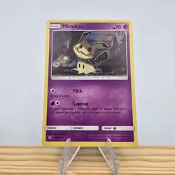 Pokemon Mimikyu 58/145 Holo Rare Pokemon Guardians Rising NM Card - Image 1