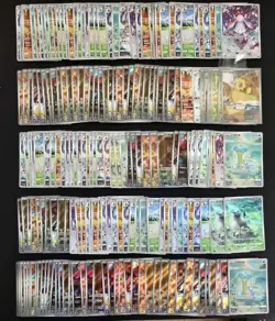 Pokemon TCG Chinese Card Art Rare AR lapras Absol diancie Lot*200 A4 SQ - Image 1