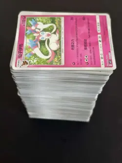 500+ Lot Eevee Umbreon Sylveon Leafeon mix holo Gem Pack Pokemon Card SQ - Image 2
