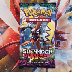 S&M Guardians Rising Booster Pack - Pokemon Cards - New & Sealed - Lot #329 - Image 1