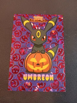 Pokemon 2025 Card Database Halloween Set Umbreon Red Holo Peru US Seller - Image 1