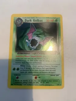 NEAR MINT! Dark Golbat (7/82) Holo Team Rocket Pokemon Card - FAST SHIPPING - Image 1