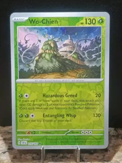 Wo-Chien 015/191 & Vigoroth 146/191 Surging Sparks Reverse Holo Pokemon Cards - Image 3