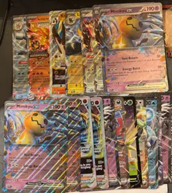 Pokemon TCG Jumbo Cards lot of 19 Cards - Image 1