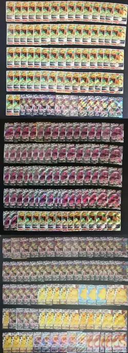 1290+ Lot Pokemon TCG Chinese Cards RRR Charizard Gengar Pikachu Umbreon Mew SQ - Image 1