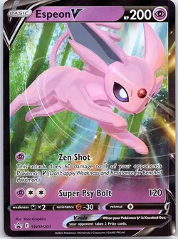 Espeon V SWSH201 SWSH: Sword & Shield Promo Cards - Pokemon Card - NM - Image 1
