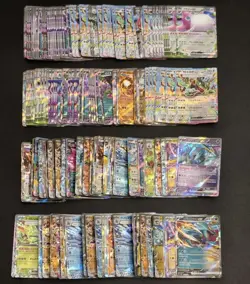 Pokemon Japanese Cards Double Rare Full Arts Lot Set 200 Lot RR Holo A8 SQ - Image 1
