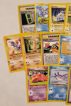 2000 Pokemon Neo Genesis 15 Card Lot Base Common & Uncommon Pokemon TCG Vintage - Image 2