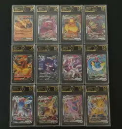 12 Lot Charizard Gengar Umbreon RRR Set OCD 10 Chinese Pokemon Cards Graded SQ - Image 1