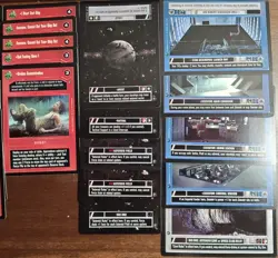 Star Wars CCG Decipher - Dagobah - 140 Card Lot - 70 Light + 70 Dark Side - Image 4