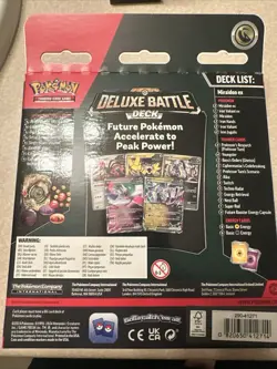 Pokemon Trading Cards - Deluxe Battle Deck - MIRAIDON EX (60-Card Deck, Box+) - Image 2