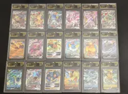 Pokemon Chinese Card RRR RR Charizard Gengar Umbreon Rayquaza Lot*18 OCD 10 SQ - Image 1